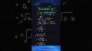 Aprende Rápidamente las leyes de los Radicales 😯😯 maths algebra matematicas [upl. by Tacita456]