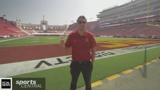 Take an allaccess tour of the iconic Los Angeles Memorial Coliseum [upl. by Losyram925]