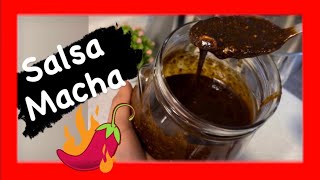 🌶️ como hacer SALSA MACHA más deliciosa y FÁCIL 🌶️ [upl. by Lindie]