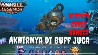 Akhirnya cyclops di buff moonton langsung pesta kill  Mobile Legends mlbb [upl. by Westfahl]