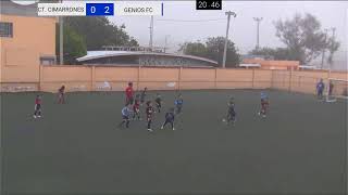 1T CT CIMARRONES vs GENIOS 2018 3a Jornada Copa 2024  LMT [upl. by Ardith]