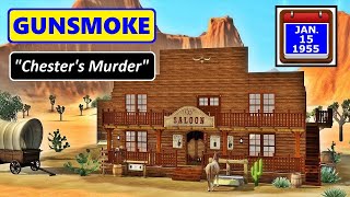 GUNSMOKE  quotCHESTERS MURDERquot 11555 [upl. by Yeltihw]