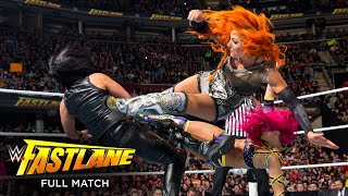 FULL MATCH  Sasha Banks amp Becky Lynch vs Team BAD WWE Fastlane 2016 [upl. by Erl]