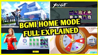 😍BGMI HOME MODE FULL EXPLAINED  HOW TO LEVEL UP FASTER IN HOME  HOW TO MAKE HOME EASILY [upl. by Calloway562]