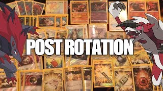 POST ROTATION DECKLIST  ZOROARK GX  LYCANROC GX Pokemon TCG [upl. by Rodi942]