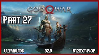 Opening Ivaldis Workshop Realm Tears  God of War 2018 Part 27 Ultrawide Playthrough Unedited 329 [upl. by Eadwina]