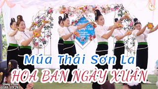 MÚA THÁI TÂY BẮC  Hoa Ban Ngày Xuân ĐVN Phê Không Nát Biểu Diễn Tại Lễ Tân Gia Ông Bà Pâng Tươi [upl. by Uda]