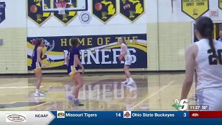 Negaunee girls basketball beats Baraga for the Irontown Holiday Bash Title high school scores [upl. by Aitercal]