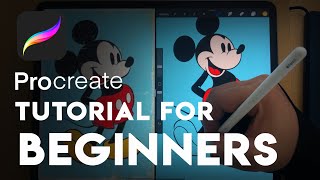 How to Draw in Procreate for Beginner iPad Pro [upl. by Hennebery141]