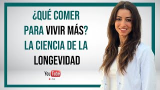 Longevidad saludable la ciencia de la NUTRICIÓN ANTIAGING [upl. by Airotnes]