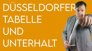 Düsseldorfer Tabelle und Unterhalt erklärt [upl. by Ttereve188]