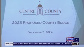 Centre County Commissioners adopt tentative 2025 budget [upl. by Venu]