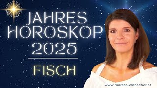 Fische Jahreshoroskop 2025 ✨JUPITER und MONDKNOTEN bringt besondere Veränderungen ♓ [upl. by Piselli]