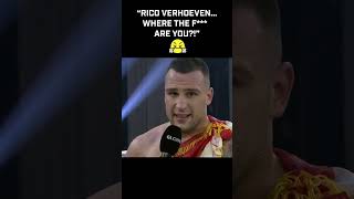 Antonio Plazibat calls out Rico Verhoeven after massive KO win [upl. by Rector]