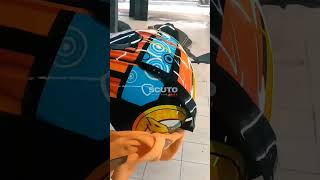 Nano Coating Kawasaki Ninja video detailing jakarta kawasaki capcut viralvideo fyp [upl. by Olodort322]