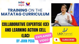 Collaborative Expertise and Learning Action Cell LAC by John Pegg NTOT of the MATATAG Curriculum [upl. by Tut]