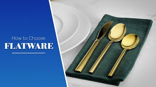 Types of Flatware [upl. by Ariaj790]