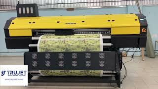 TRUJET M8 Karya Dijital Sublimation Printing Machine [upl. by Oinesra]