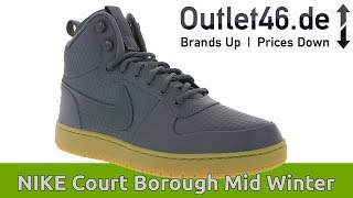 Nike Court Borough Mid l DEUTSCH l Review l On Feet l Haul l Overview l Outlet46 [upl. by Assed]