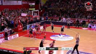 46ersTV Highlights vom Spiel GIESSEN 46ers vs RASTA Vechta [upl. by Aciram]