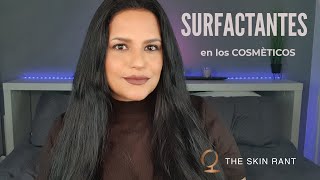 Surfactantes  Detergentes en tus Cosmeticos  Cosmetóloga explica [upl. by Rebel]