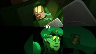 Bull Vs Riggs Strike Force Heroes strikeforceheroes sfh [upl. by Yelrebmik]