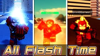 All The Flash Games that you can use quotFlash Timequot 2021 [upl. by Ecnesse]