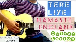 Tere Liye Namaste England  Guitar Chords LessonCover Strumming Pattern Progressions [upl. by Anadroj]