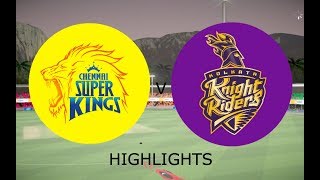 IPL 2012 Final  Chennai Super Kings V Kolkata Knight Riders highlights  DBC 17 Gameplay [upl. by Catha]