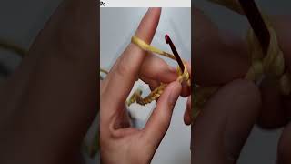 Iniciemos a tejer el Punto piña a crochet con puntos altos crochet aprendecrochet knitting tips [upl. by Nanni639]