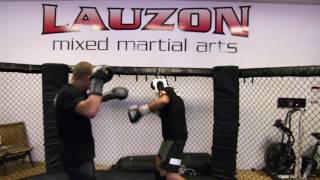 Fight Night Vancouver Training Day  Lauzon vs Miller [upl. by Lladnek]