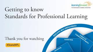 Getting to know Standards for Professional Learning [upl. by Moyra]