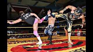 CARISTICO VS VOLADOR JR VS MASCARA DORADA VS TITAN  HIGHLIGHTS HD [upl. by Solracsiul]