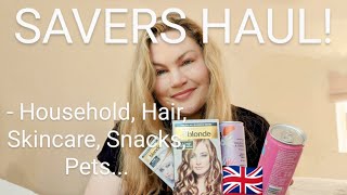 SAVERS Haul uk haul budget [upl. by Noiramaj496]