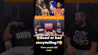 AEW Storytelling Hook vs rodrickstrong FTW Championship [upl. by Kalil]