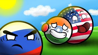 What Will India Do   World Affairs  Countryballs [upl. by Notslar]