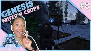 Snow Biome Irrigation Ark Genesis Lets Play Part 8 [upl. by Des]