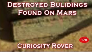 Destroyed Buildings Captured On Mars By Curiosity Rover [upl. by Hildegarde]