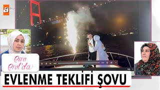 Hüseyin Elife böyle evlenme teklifi etti  Esra Erolda 1 Şubat 2024 [upl. by Varney]