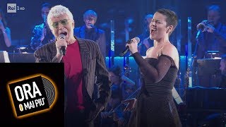 Silvia Salemi e Don Backy cantano quotLimmensitàquot  Ora o mai più 26012019 [upl. by Atiz]