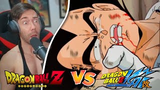 Las lagrimas de Vegeta  Reacción comparación doblajes Dragon Ball Z Kai Castellano 27 [upl. by Naima]