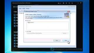 IObit Advanced SystemCare FreeProUltimate 7  Empty Folder Scanner to Prevent Copies Files [upl. by Ribaudo]