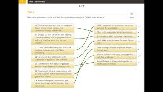 MyEnglishLab solucion Test Unit 7 Summit 1 [upl. by Alleuqram]