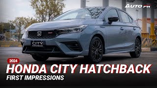 2024 Honda City Hatchback  First Impressions  SAME BUT DIFFERENT [upl. by Amedeo]