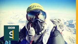 Whats it like to queue on Everest BBC Stories [upl. by Airt]