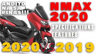 Yamaha NMAX 2020 vs Yamaha NMAX 2019  Comparison [upl. by Annaiuq250]