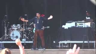 J Cole  Grew Up Fast  The Cure Live at Lollapalooza 2012 [upl. by Nwahsud]