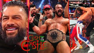 WWE Clash At The Castle 15 June 2024 Full Highlights And Results  WWE Clash At The Castle 2024 [upl. by Aileek366]