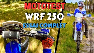 MOTOTEST  YAMAHA WRF 250 2015 VLOG FR [upl. by Caddaric]