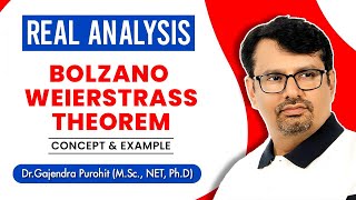 Real Analysis  Bolzano Weierstrass Theorem  Proof [upl. by Enilesoj978]